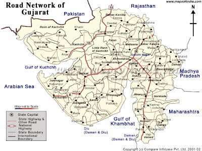 gujarat road map