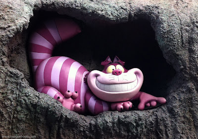Cheshire Cat Disneyland Alice In Wonderland ride