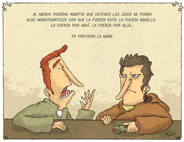 que la fuerza este contigo - jedi