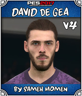 PES 2017 Faces David De Gea by Sameh Momen