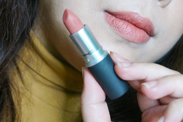 MAC Powder Kiss Lipstick in Mull It Over