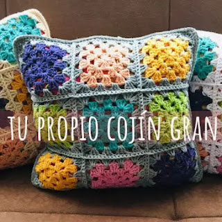 Cojín a Crochet