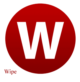 wipe
