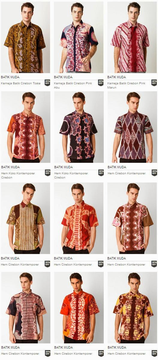 Koleksi Model Baju Batik Cirebonan Terbaru