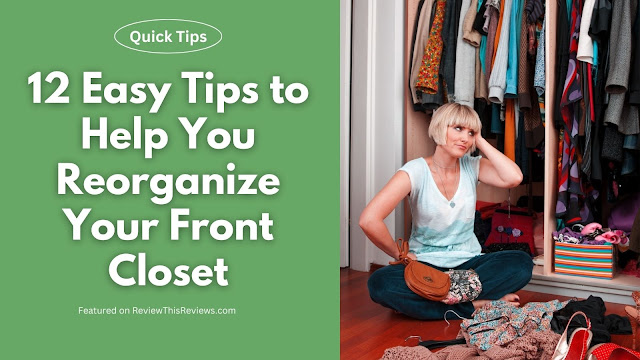 Tips to help you organize your front closet