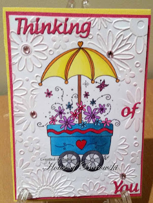 Diecut Divas, Stamping Boutique Flower Cart