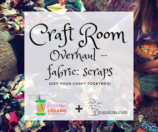 Craft Room Overhaul-Week Four (Sorting Scraps is NOT SEXY)