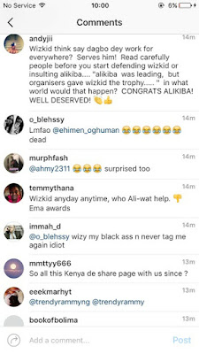 MTVEMAs Strips Wizkid Off His Best African Act Award To Alikiba, Fans React