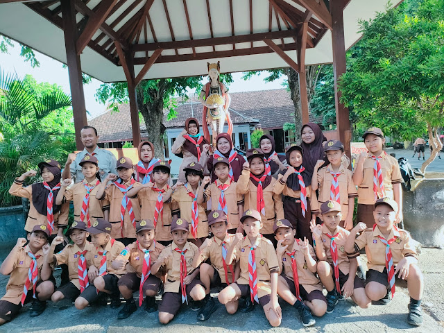 LOMBA PRAMUKA PESTAS SIAGA SDN KEPATIHAN BANYUWANGI TANGGAL 2 DESEMBER 2023