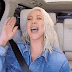 Christina Aguilera aprovecha al máximo el Carpool Karaoke