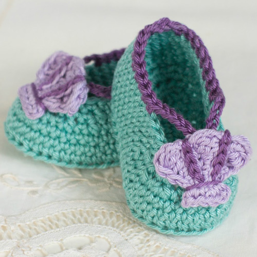 Mermaid Baby Booties - Free Pattern 