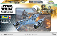 Revell 1/24 The Mandalorian: N1 Starfighter (06787) Color Guide & Paint Conversion Chart