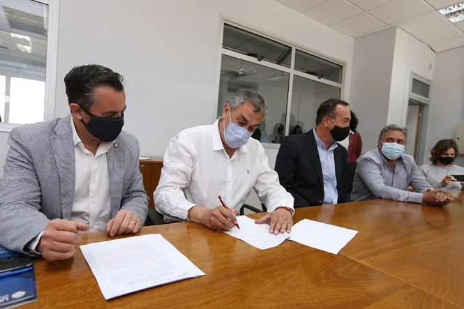 Economía firmó con la UNCuyo la creación del Parque Tecnológico de San Rafael