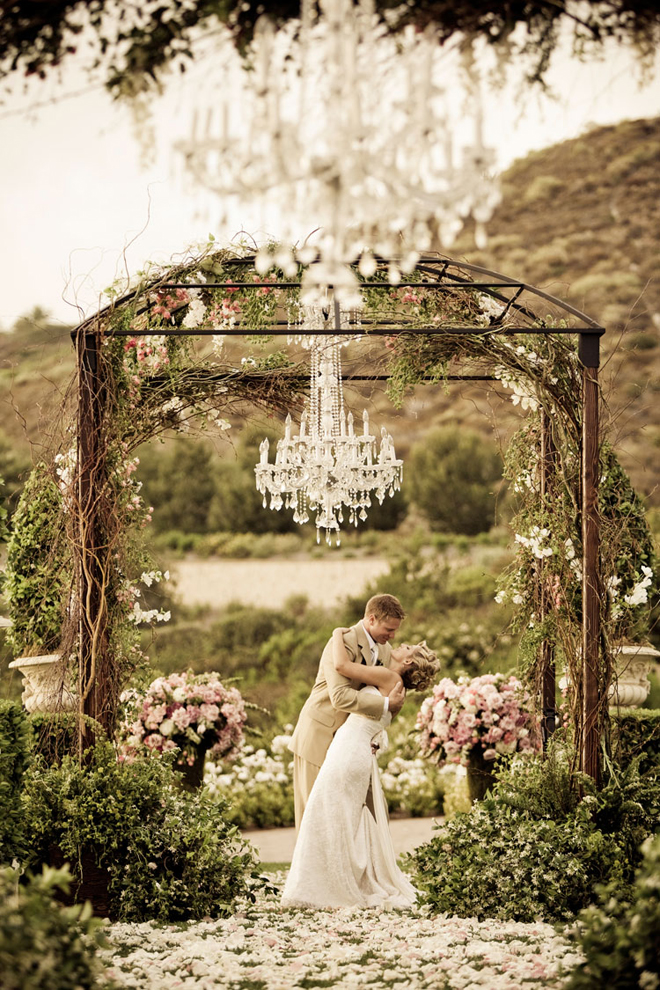 Chandeliers and Outdoor Weddings - Belle The Magazine