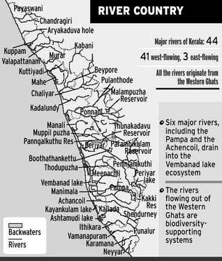 Kerala PSC Adda: Facts about Rivers in Kerala