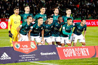 CLUB POLIDEPORTIVO CACEREÑO. Temporada 2022-23. Iván Moreno, Manuel Molina, David Grande, Josín, Iván Fernández. Luis Aguado, Álvaro Clausí, Carmelo, Gomis, Luis Télles y Samu Manchón. C. P. CACEREÑO 0 REAL MADRID C. F. 1 Martes 03/01/2023, 21:00 horas. Copa del Rey, dieciseisavos de final, partido único. Cáceres, estadio Príncipe Felipe: 14.000 espectadores. GOLES: ⚽0-1: 69’, Rodrygo.