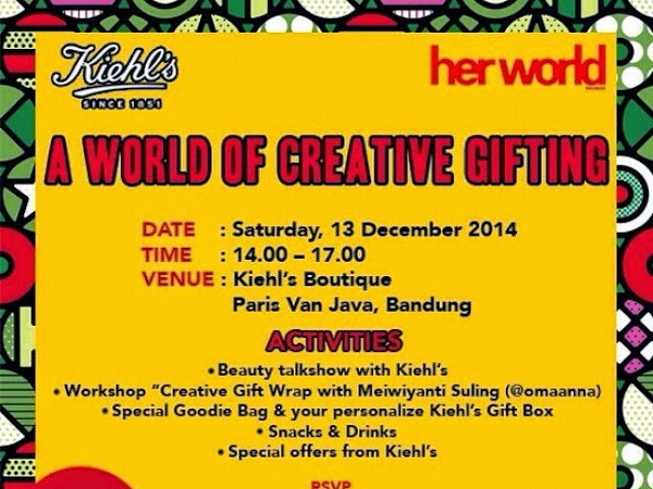 A world of creative gifting with Kiehls and Her World Magazines