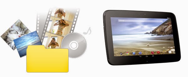 Convert All Media Files for Playback on Nexus 10 Tablet 