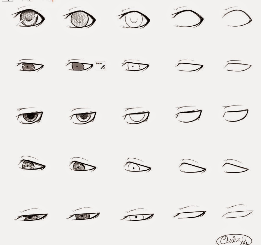 How To Draw Anime Male Eyes Step By Step Learn To Draw And