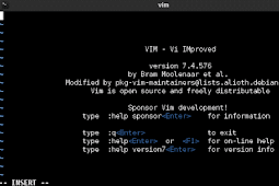 Menggunakan Vim Editor Di Terminal Linux