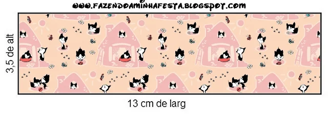 Cute Kitties Free Printable Labels