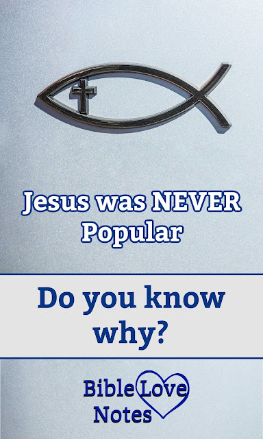 Sometimes people think they'll be popular if they behave "Christ-like." Not true. This 1-minute devotion explains.