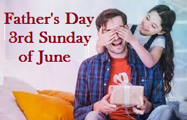 History and Significance Father’s Day 3rd Sunday of June 2019