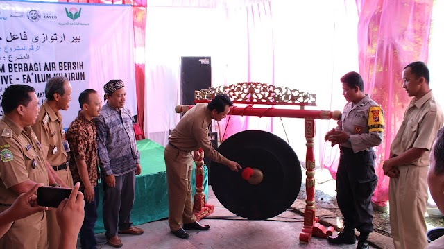 Dusun Jeruklegi Resmi Miliki Sistem Air Bersih dari PKPU Human Initiative Cabang Yogyakarta - Fa' Ilun Khairun 