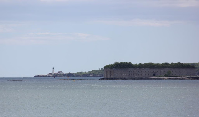 Fort Gorges with Portland Head