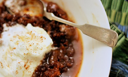 Crock Pot Gingerbread Pudding Cake