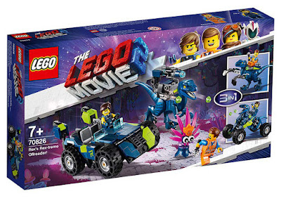 LEGO The Lego Movie 2 | La Lego Película 2 70826 Todoterreno Rextremo de Rex  | 3 en 1 Rex's Rex-treme Offroader!  Producto Oficial Película 2019 | Piezas: 236 | Edad: +7 años  COMPRAR ESTE JUGUETE 