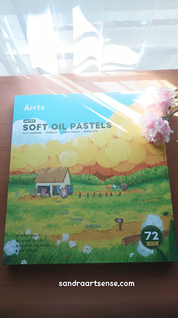 Review Arrtx Artist Soft Oil Pastel 72 Colors