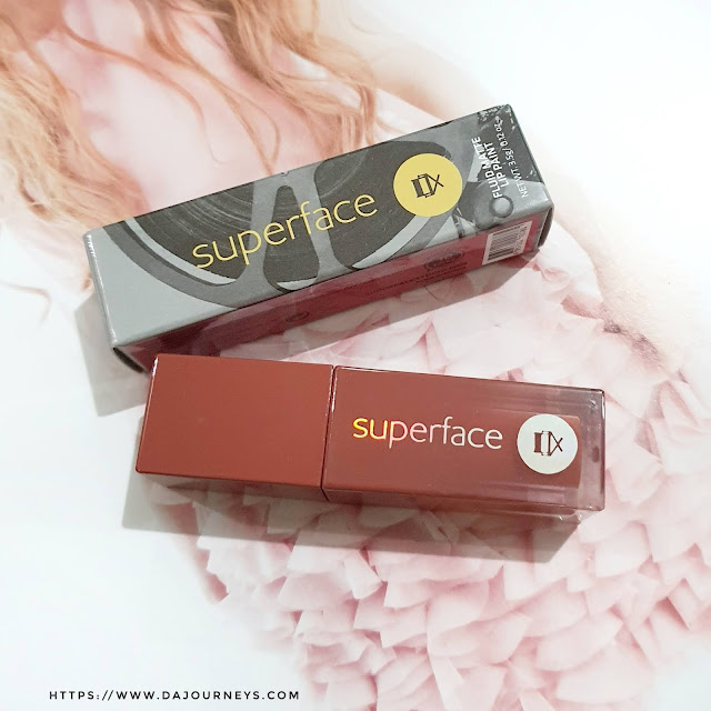 Review Superface Fluid Matte Lip Paint