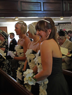 Chris & Claire's "Burnt Orange, Black & White" Wedding Day at St Chad's & Twelve in Thornton.