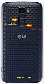 hard reset LG k10