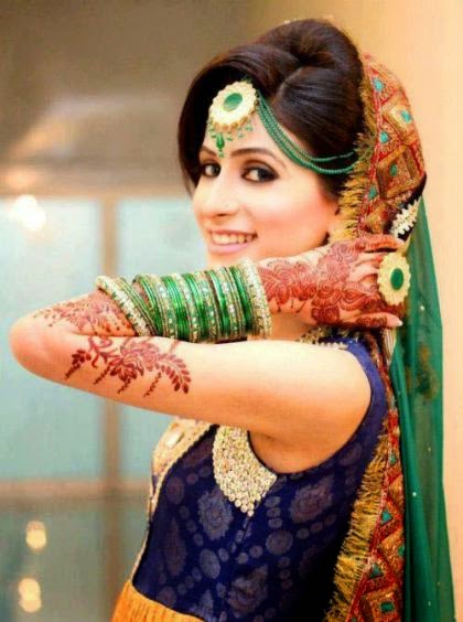 Beautiful Latest Simple Arabic Pakistani Indian Bridal 