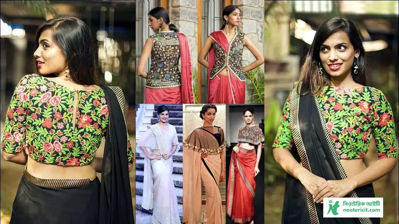 Bangladeshi Blouse Designs - Blouse Designs Pick 2023 - Blouse Sleeve Designs Pick 2023 - Bangladeshi Blouse Designs - Blouse Designs - NeotericIT.com - Image no 7