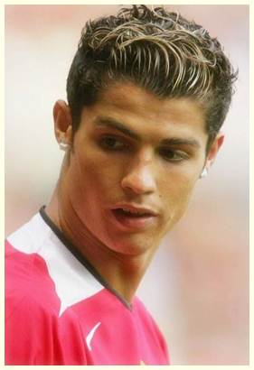  Model  Rambut  Cristiano  Ronaldo  dulu dan sekarang 2013