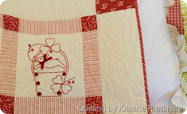 Redwork Quilting