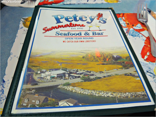 Carta del Petey's Summertime Seafood and Bar en New Hampshire