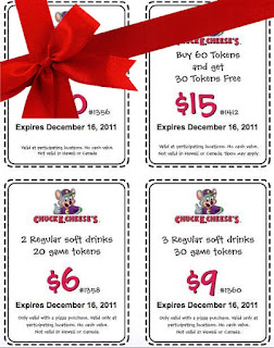 Free Printable Chuck E Cheese Coupons