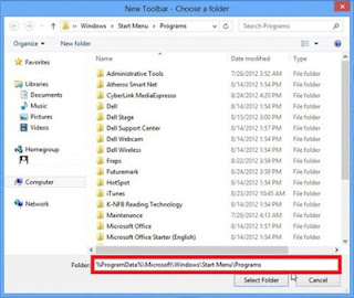 Cara Mudah Menampilkan All Program Pada Windows 8
