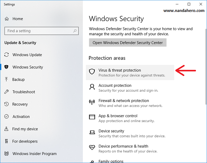 cara mematikan windows defender permanen