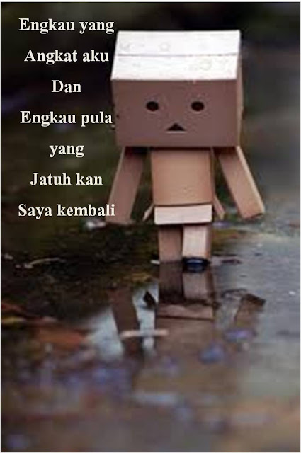 Gambar danbo patah hati karena cinta bertepuk sebelah tangan