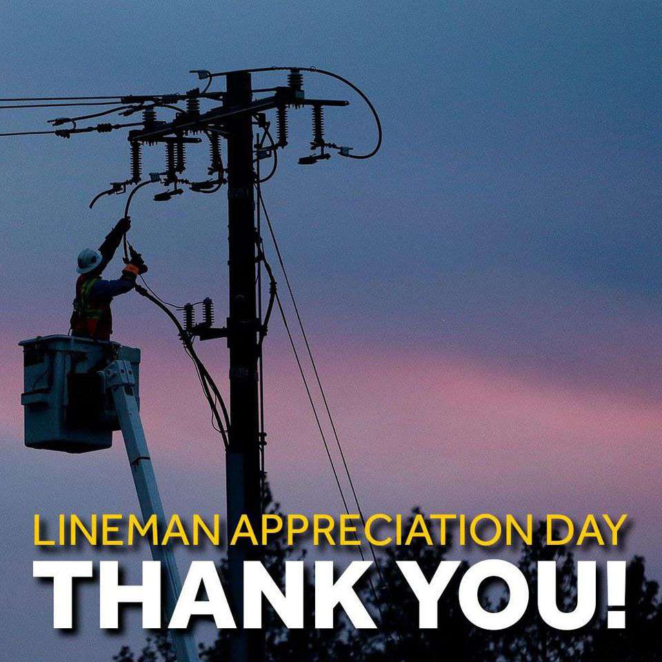 National Lineman Appreciation Day Wishes Images