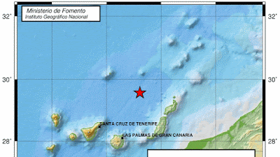 Terremoto Norte Canarias, Atlántico 15 abril