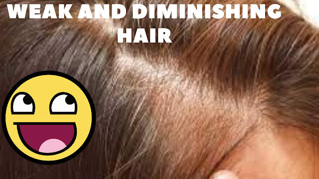 Weak and  Diminishing Hair  Causes and Home  Remedies tips and  tricks..