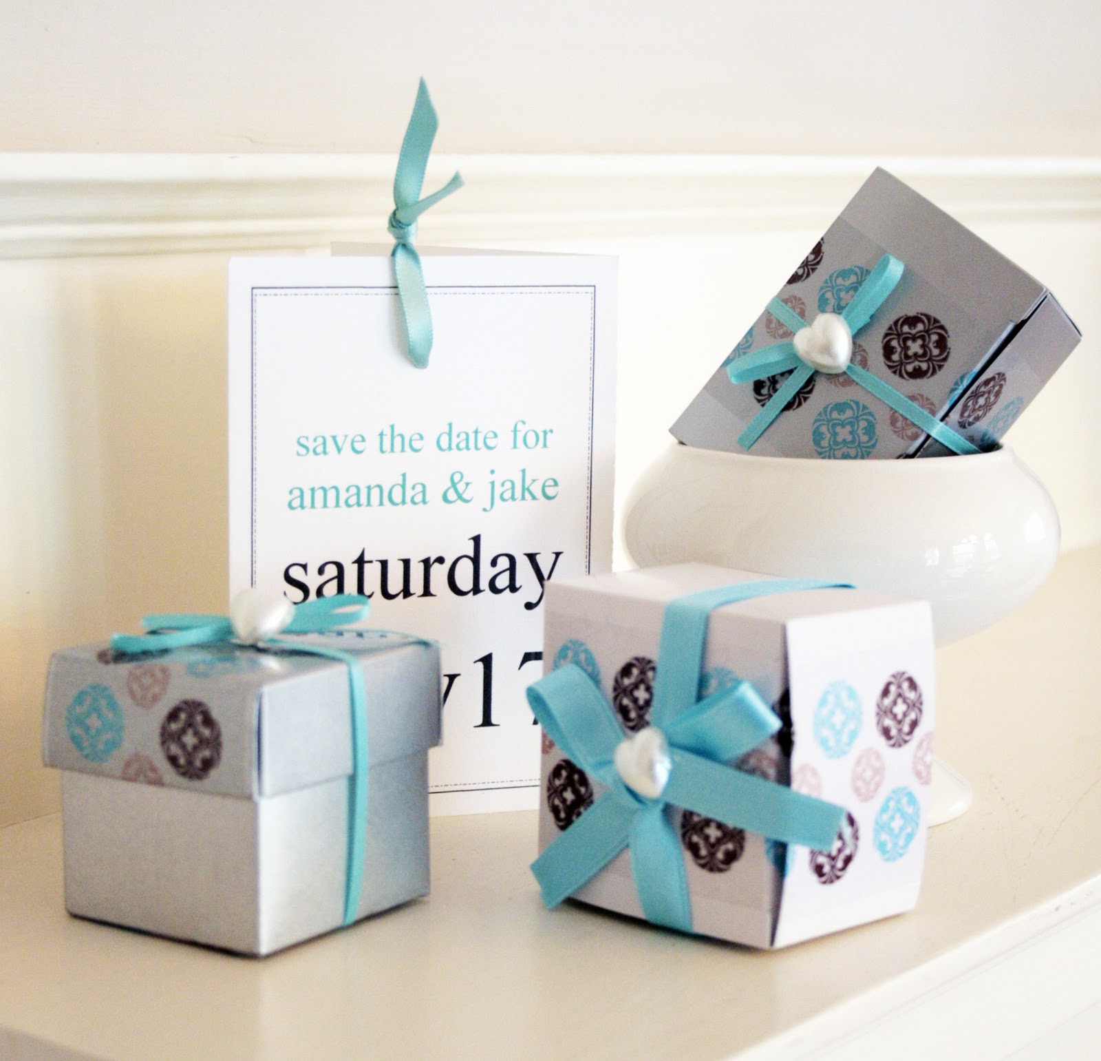 turquoise wedding decoration