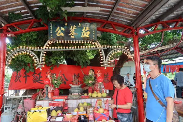 埔心鄉太平村茄苳公生日 中秋契孫換貫絭庇佑平安