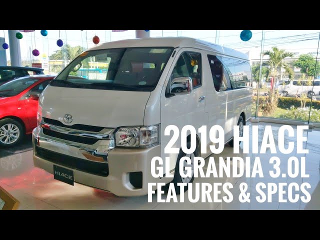 VIDEO: 2019 #ToyotaHIACE GL Grandia 3.0L #DieselENGINE | #WhitePEARL